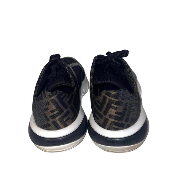 Fendi Tech Fabric Zucca Jacquard Sneakers Men’s Size 11 main image 4